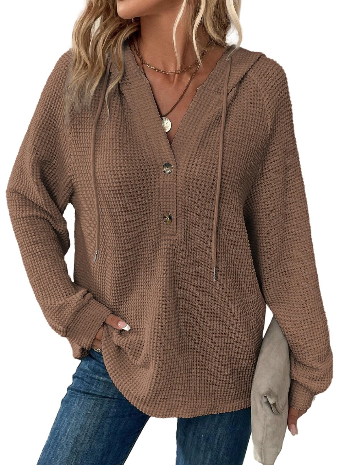 🔥 Women's Knitted Long Sleeve Casual Sweatshirt