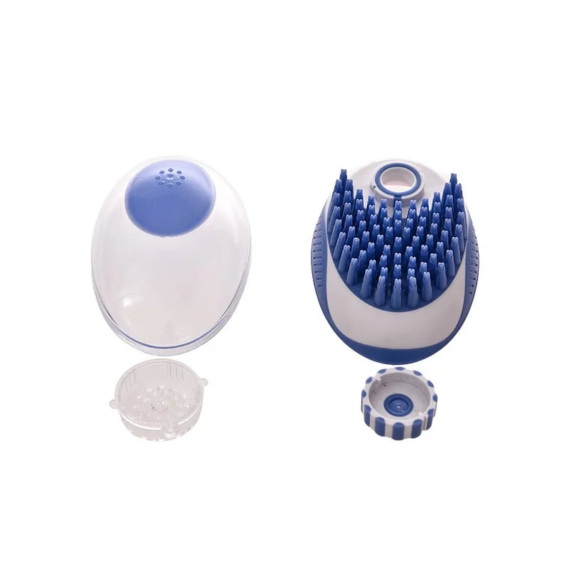 💥 🧼🧼Bathroom 🐶Horse Dog Cat🐱 Bath Brush Massage Gloves Soft Safety Silicone Comb Pet Accessories❤️